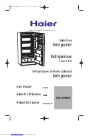 Preview for 1 page of Haier HRE10WNAWW User Manual