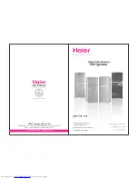 Haier HRF-155 Operating Manual preview