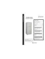 Haier HRF-221FR/A Operation Manual preview