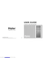 Предварительный просмотр 1 страницы Haier HRF-241 User Manual