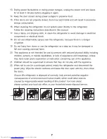 Preview for 7 page of Haier HRF-261F Instruction Manual