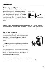 Предварительный просмотр 17 страницы Haier HRF-285AA User Instructions