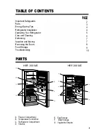 Предварительный просмотр 3 страницы Haier HRF-300ME Instruction Manual