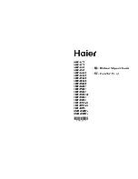 Предварительный просмотр 1 страницы Haier HRF-339DVC Instructions For Use Manual