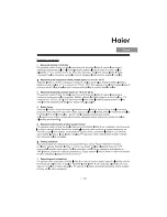 Preview for 7 page of Haier HRF-356KAASS Navod K Obsluze