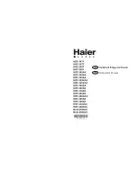 Haier HRF-368AE Instructions For Use Manual preview