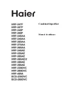 Haier HRF-369DAA Manual De Utilizare предпросмотр