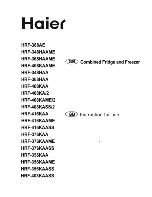 Предварительный просмотр 1 страницы Haier HRF-416KAA User Manual