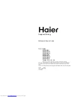 Haier HRF-480IRG User Manual preview