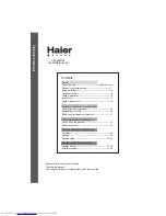 Haier HRF-488FF User Manual предпросмотр