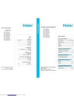 Haier HRF-498FR User Manual preview