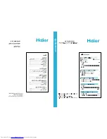 Предварительный просмотр 1 страницы Haier HRF-498W User Manual