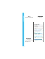 Preview for 1 page of Haier HRF-518W User Manual