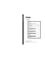 Haier HRF-588FA User Manual предпросмотр