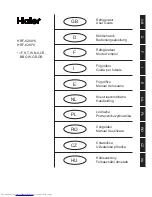 Предварительный просмотр 1 страницы Haier HRF-628ABB6 User Manual