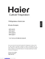 Предварительный просмотр 81 страницы Haier HRF-628D*6 User Manual