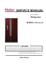 Haier HRF-633CJB Service Manual preview