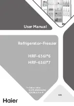 Preview for 1 page of Haier HRF-636I 6 Series User Manual