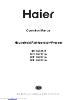 Haier HRF-656FF/A Operation Manual предпросмотр