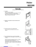 Предварительный просмотр 19 страницы Haier HRF-656FF/A Operation Manual