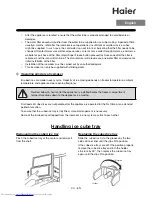 Предварительный просмотр 23 страницы Haier HRF-656FF/A Operation Manual