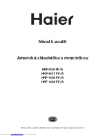 Предварительный просмотр 33 страницы Haier HRF-656FF/A Operation Manual