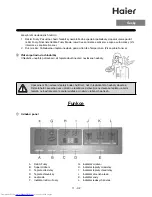 Предварительный просмотр 43 страницы Haier HRF-656FF/A Operation Manual