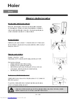 Предварительный просмотр 52 страницы Haier HRF-656FF/A Operation Manual