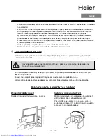 Предварительный просмотр 55 страницы Haier HRF-656FF/A Operation Manual