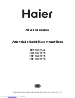 Предварительный просмотр 65 страницы Haier HRF-656FF/A Operation Manual