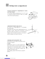 Preview for 16 page of Haier HRF-660S User Manual