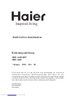 Preview for 61 page of Haier HRF-660S User Manual