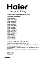 Предварительный просмотр 127 страницы Haier HRF-661RSSAA User Manual