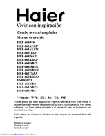 Предварительный просмотр 169 страницы Haier HRF-661RSSAA User Manual