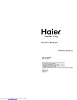 Haier HRF-662FF/ASS User Manual preview