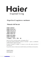 Preview for 127 page of Haier HRF-663ASA2 Series User Manual