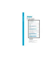 Haier HRF-669FF/A Operation Manual preview