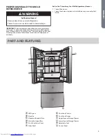 Предварительный просмотр 5 страницы Haier HRF15N3AGS Installation And User Manual