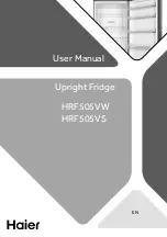 Preview for 1 page of Haier HRF505VS User Manual