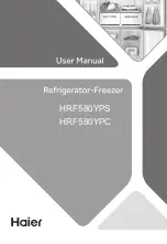 Preview for 1 page of Haier HRF580YPS User Manual