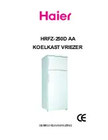 Предварительный просмотр 92 страницы Haier HRFZ-250D AA User Instructions