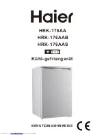 Предварительный просмотр 27 страницы Haier HRK-176AA User Instructions