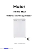 Preview for 1 page of Haier HRN 176S User Instructions