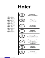 Haier HRN 186 User Manual предпросмотр