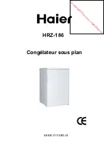 Предварительный просмотр 13 страницы Haier HRZ-186 User Instructions