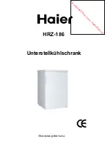 Предварительный просмотр 26 страницы Haier HRZ-186 User Instructions