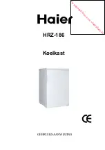 Предварительный просмотр 75 страницы Haier HRZ-186 User Instructions