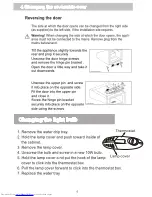 Предварительный просмотр 7 страницы Haier HRZ-241 User Instructions