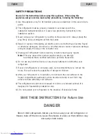 Preview for 2 page of Haier HSA02WNC User Manual