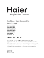 Предварительный просмотр 151 страницы Haier HSBS582AS User Manual